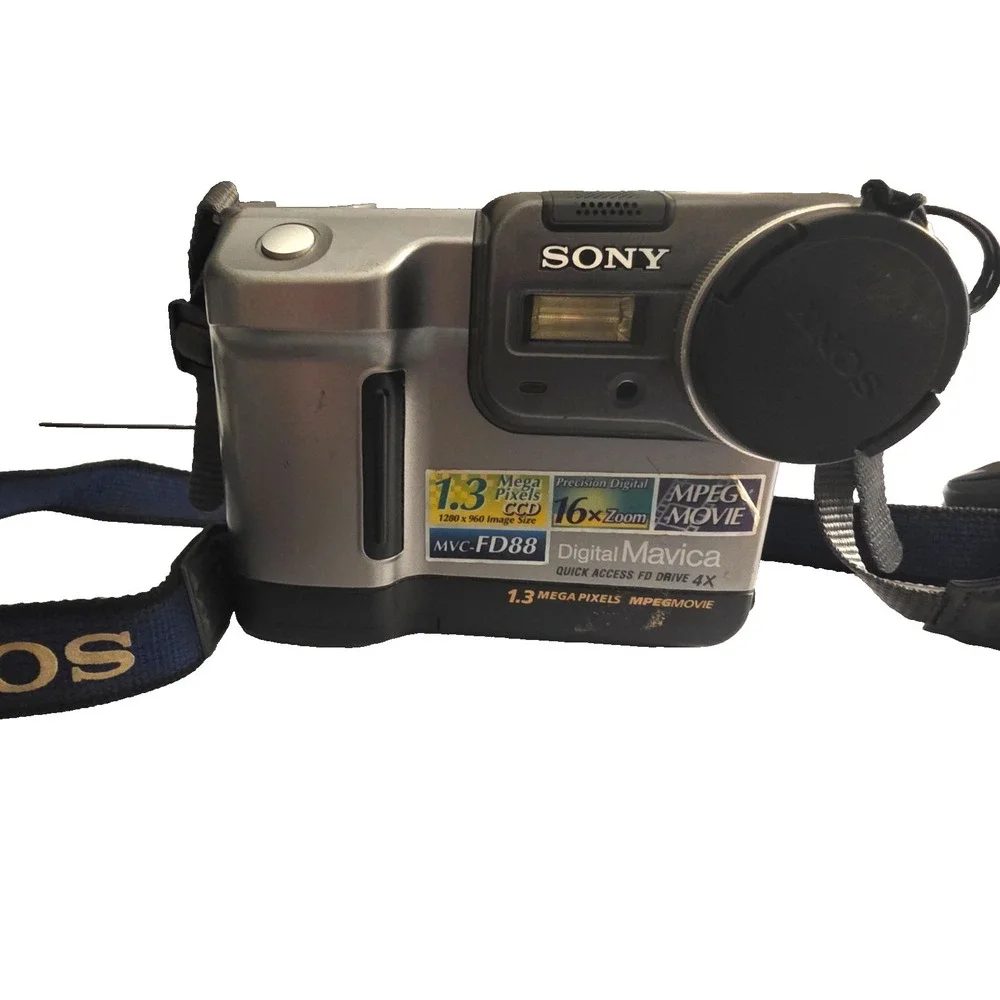 Sony Mavica MVC-FD88 Digital Camera 1.3 MP 2.5
